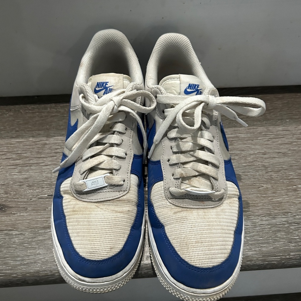 Nike Air Force 1 Low Time Warp Summit White Game Royal Blue Grey AF1 FJ5471 121